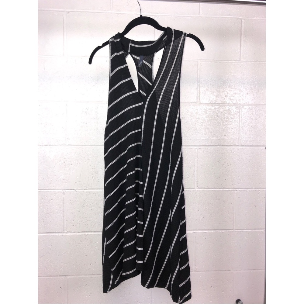 Nu Label-  stripe V-neck dress